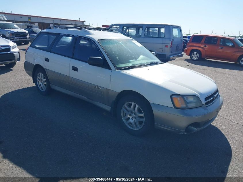 2000 Subaru Outback Outback VIN: 4S3BH6657Y6625219 Lot: 39468447