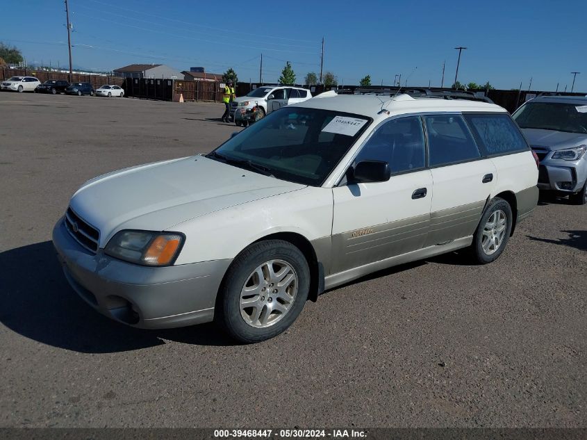 2000 Subaru Outback Outback VIN: 4S3BH6657Y6625219 Lot: 39468447