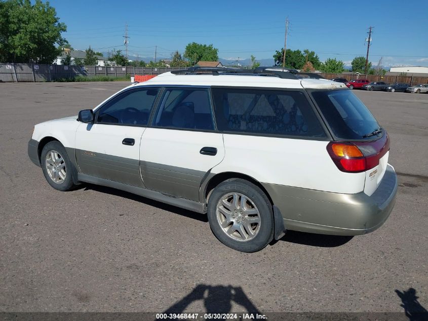 2000 Subaru Outback Outback VIN: 4S3BH6657Y6625219 Lot: 39468447