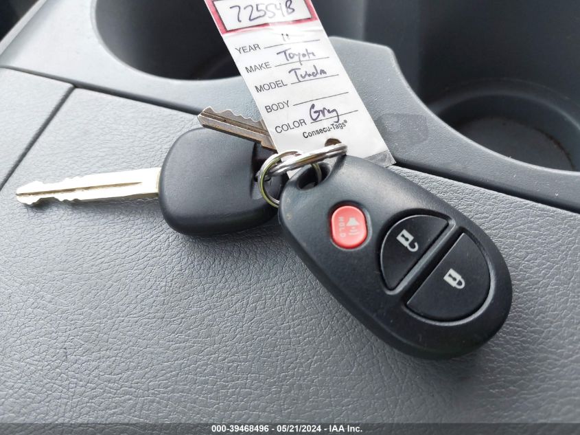 2011 Toyota Tundra Grade 4.6L V8 VIN: 5TFUM5F12BX020618 Lot: 39468496