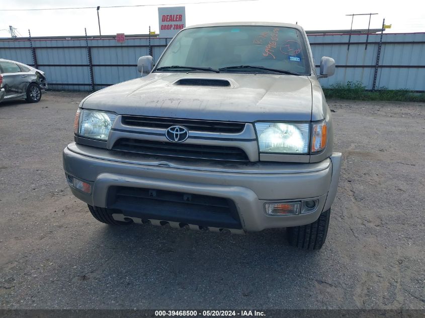 2002 Toyota 4Runner Sr5 V6 VIN: JT3GN86R820254888 Lot: 39468500