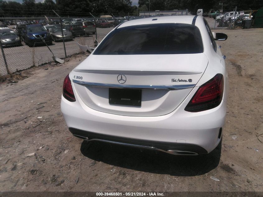 2020 Mercedes-Benz C 300 VIN: W1KWF8DB9LR572273 Lot: 39468501