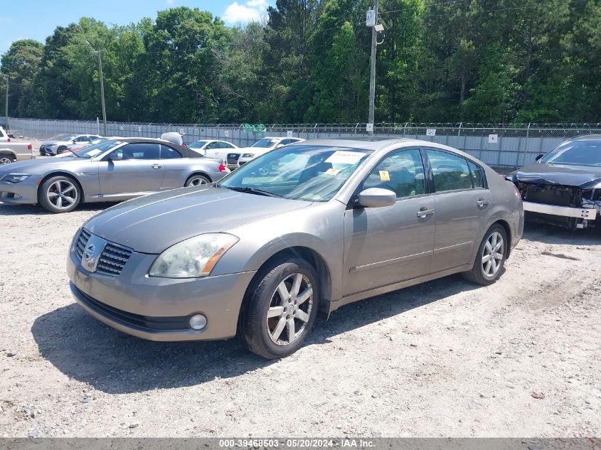 2006 Nissan Maxima 3.5 Sl VIN: 1N4BA41E86C804549 Lot: 39468503