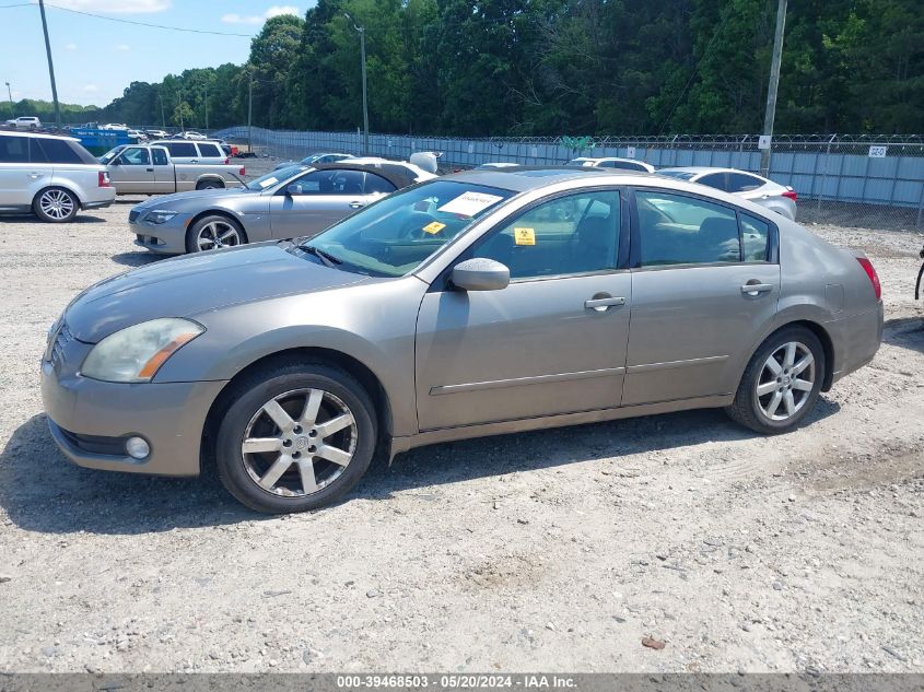 2006 Nissan Maxima 3.5 Sl VIN: 1N4BA41E86C804549 Lot: 39468503