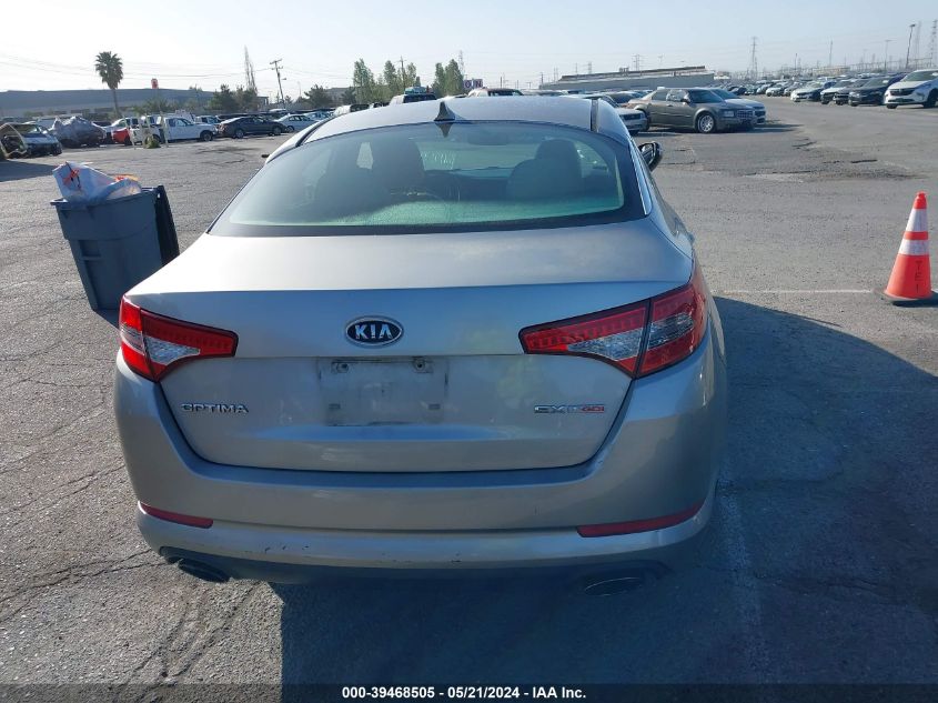 2012 Kia Optima Ex Turbo VIN: 5XXGN4A63CG061159 Lot: 39468505