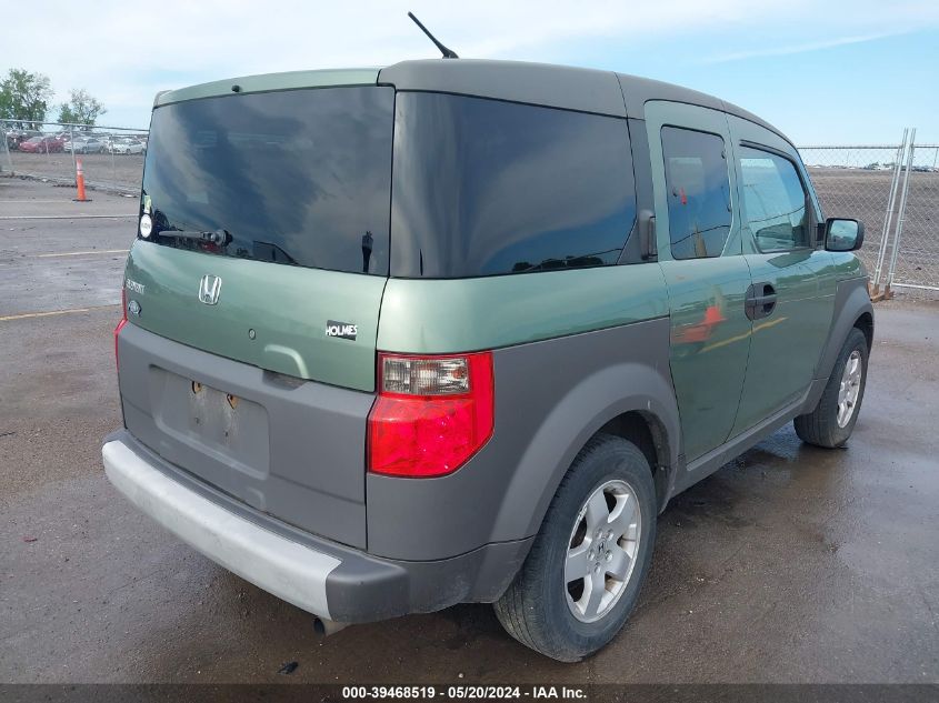 2004 Honda Element Ex VIN: 5J6YH285X4L007804 Lot: 39468519