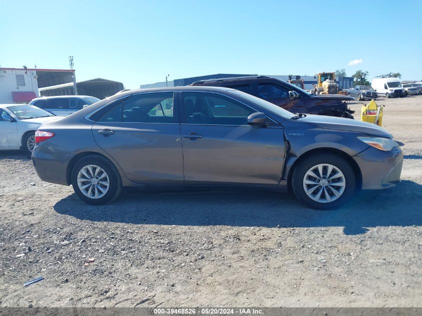 2015 Toyota Camry Hybrid Le VIN: 4T1BD1FK6FU147898 Lot: 39468526