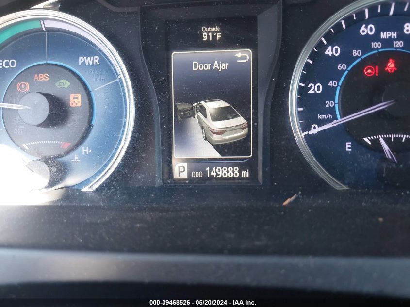 2015 TOYOTA CAMRY HYBRID LE - 4T1BD1FK6FU147898