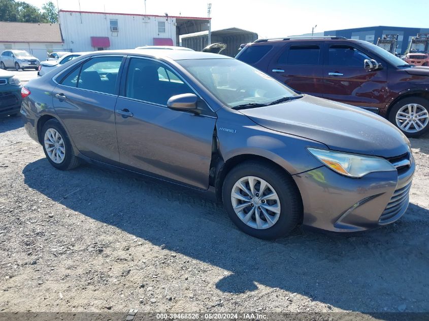 2015 TOYOTA CAMRY HYBRID LE - 4T1BD1FK6FU147898