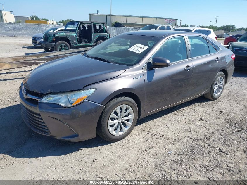 2015 Toyota Camry Hybrid Le VIN: 4T1BD1FK6FU147898 Lot: 39468526