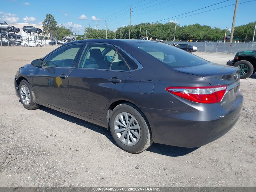 2015 TOYOTA CAMRY HYBRID LE - 4T1BD1FK6FU147898