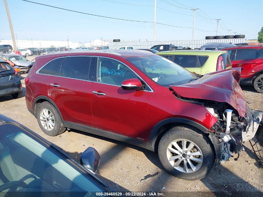 2019 KIA SORENTO L/LX - 5XYPGDA31KG523177