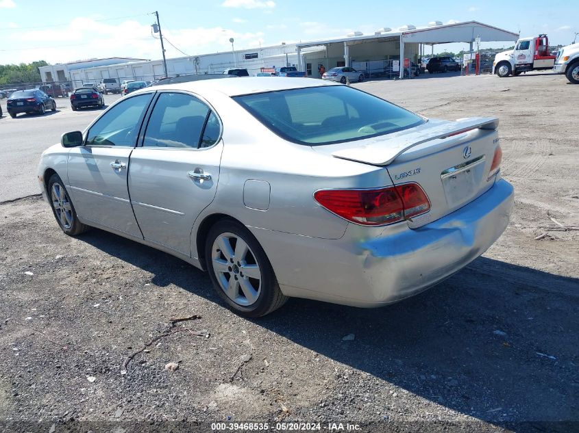 2005 Lexus Es 330 VIN: JTHBA30G655079719 Lot: 39468535