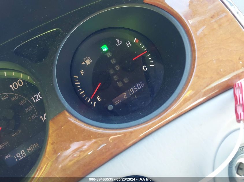 2005 Lexus Es 330 VIN: JTHBA30G655079719 Lot: 39468535