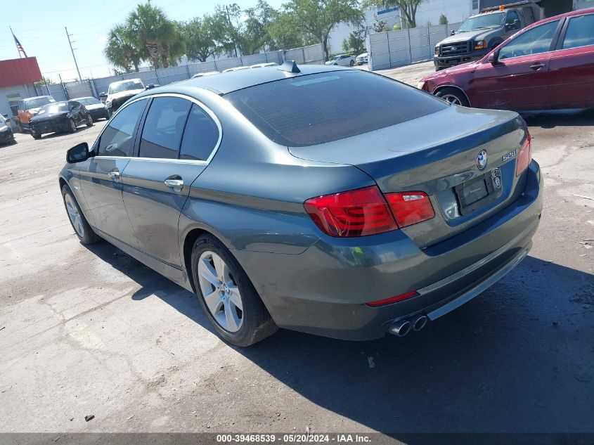 2011 BMW 528I VIN: WBAFR1C51BC743861 Lot: 39468539