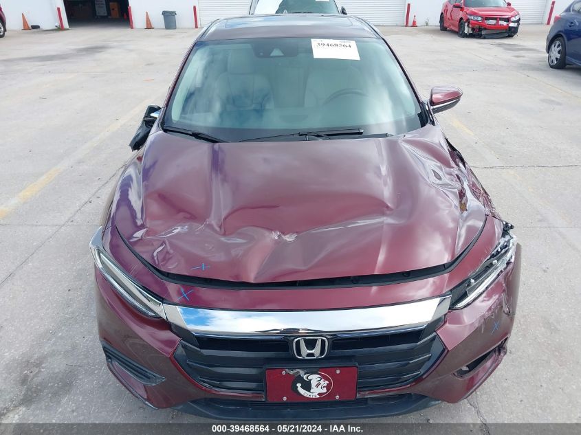 2019 Honda Insight Touring VIN: 19XZE4F97KE030578 Lot: 39468564