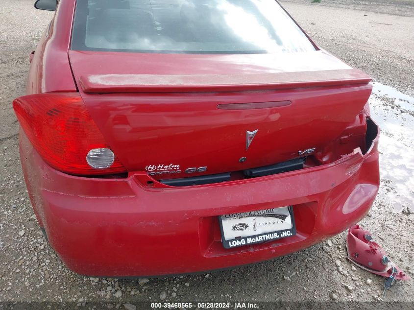 1G4HC5EM0AU137478 2007 Pontiac G6