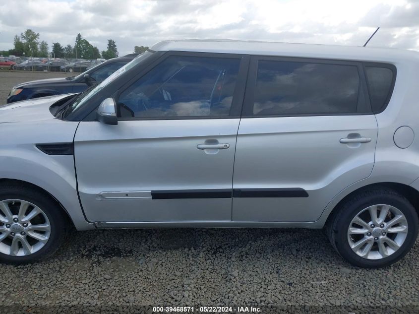 2012 Kia Soul + VIN: KNDJT2A68C7417274 Lot: 39468571