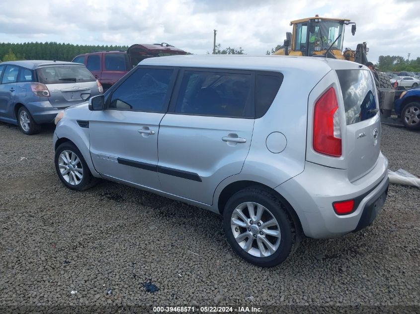 2012 Kia Soul + VIN: KNDJT2A68C7417274 Lot: 39468571