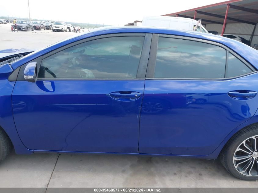 2015 Toyota Corolla S Premium VIN: 5YFBURHE2FP302423 Lot: 39468577