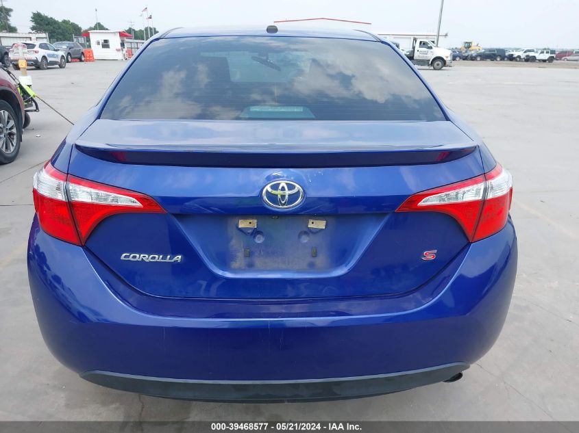 2015 Toyota Corolla S Premium VIN: 5YFBURHE2FP302423 Lot: 39468577