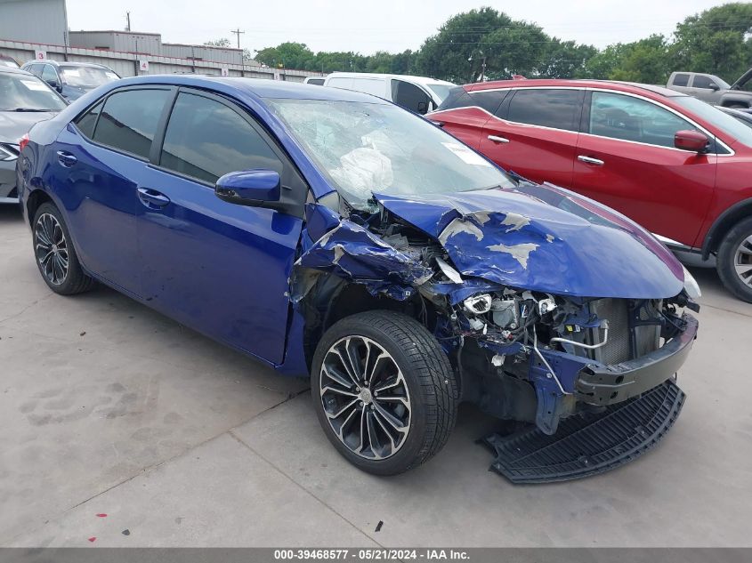 2015 Toyota Corolla S Premium VIN: 5YFBURHE2FP302423 Lot: 39468577