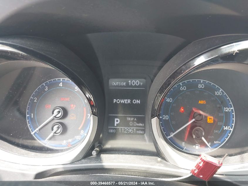 2015 Toyota Corolla S Premium VIN: 5YFBURHE2FP302423 Lot: 39468577