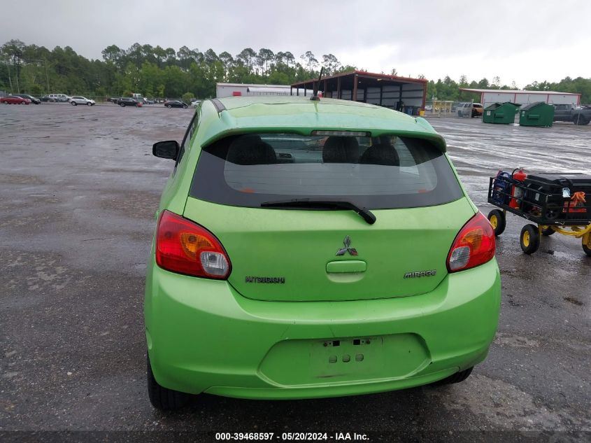 2015 Mitsubishi Mirage De VIN: ML32A3HJ4FH003792 Lot: 39468597