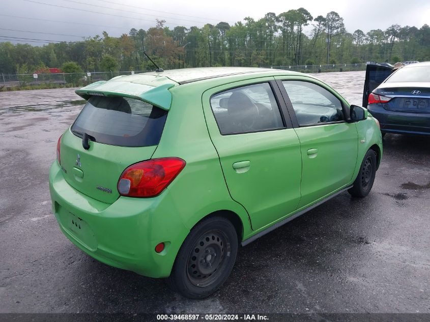 2015 Mitsubishi Mirage De VIN: ML32A3HJ4FH003792 Lot: 39468597