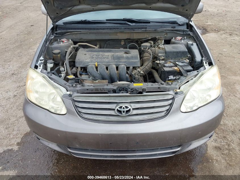 2003 Toyota Corolla S VIN: 1NXBR32E83Z112627 Lot: 39468613