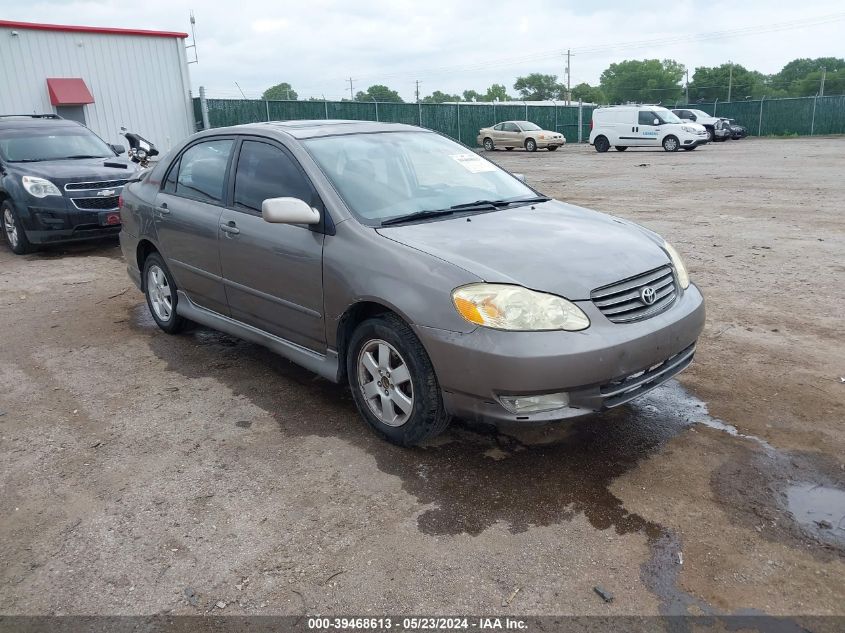 2003 Toyota Corolla S VIN: 1NXBR32E83Z112627 Lot: 39468613