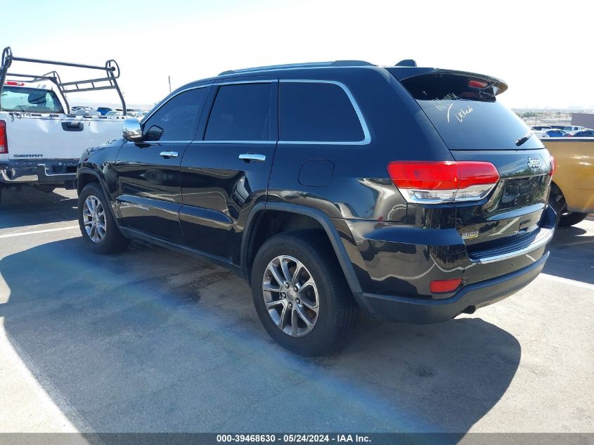 2014 Jeep Grand Cherokee Limited VIN: 1C4RJEBG1EC144660 Lot: 39468630