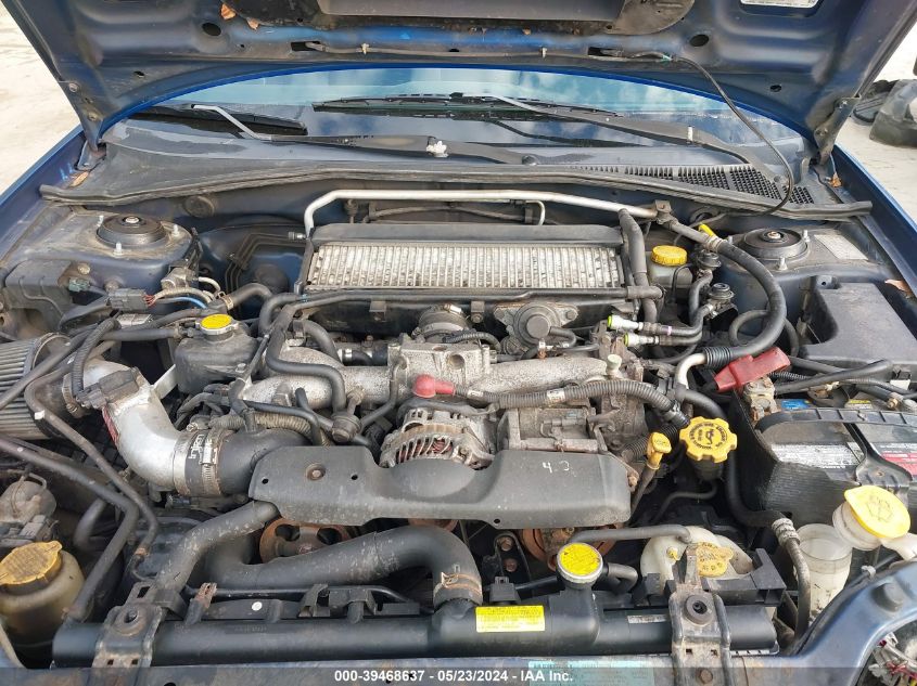 2006 Subaru Impreza Wrx/Wrx Limited/Wrx Tr VIN: JF1GD79666G503184 Lot: 39468637