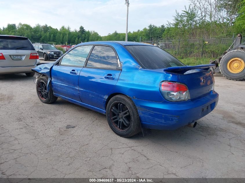 2006 Subaru Impreza Wrx/Wrx Limited/Wrx Tr VIN: JF1GD79666G503184 Lot: 39468637