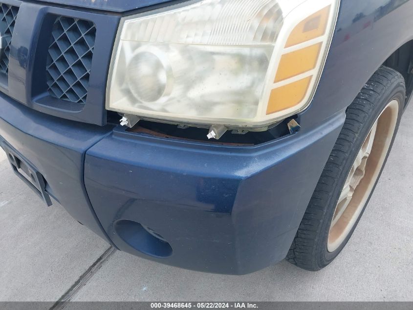 2006 Nissan Titan Xe VIN: 1N6BA07A16N510063 Lot: 39468645