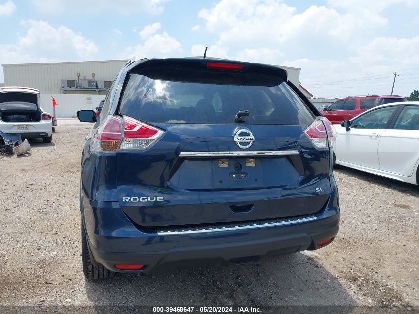 2015 Nissan Rogue Sl VIN: 5N1AT2MTXFC818219 Lot: 39468647