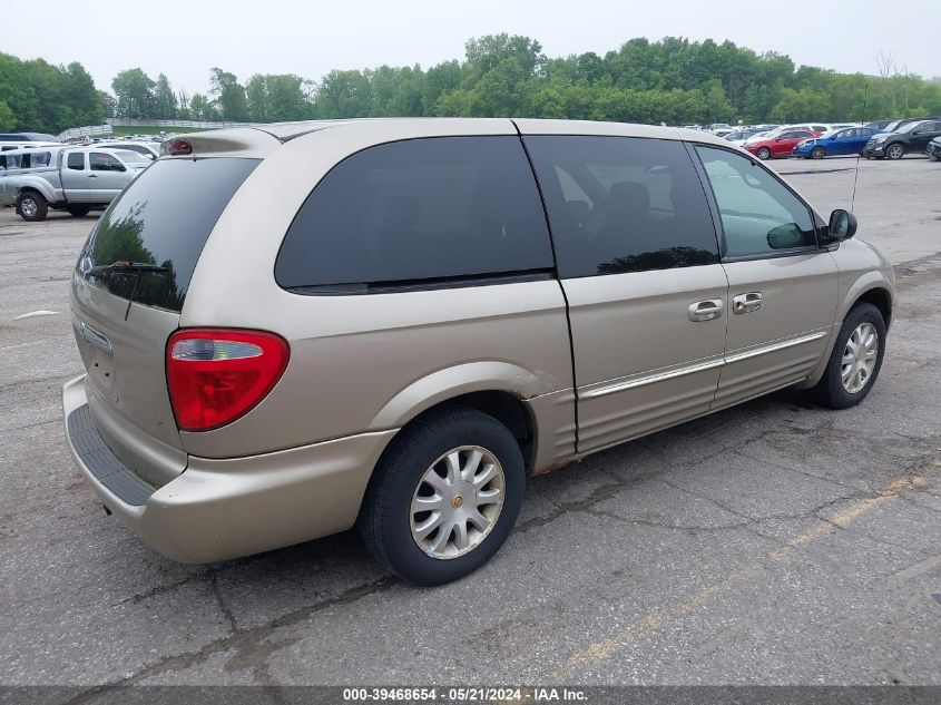 2002 Chrysler Town & Country Lxi VIN: 2C4GP54L32R570529 Lot: 39468654