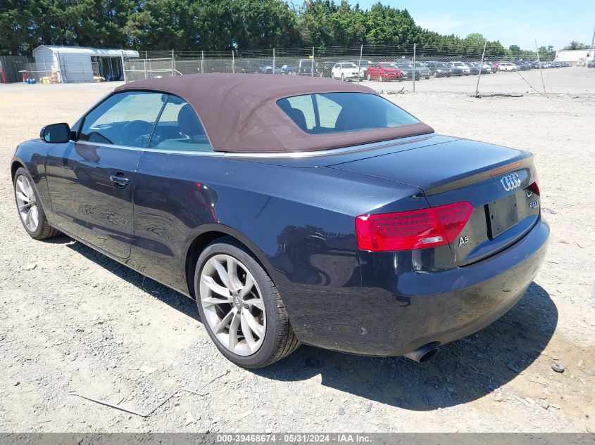 2014 Audi A5 2.0T Premium VIN: WAULFAFH2EN002306 Lot: 39468674