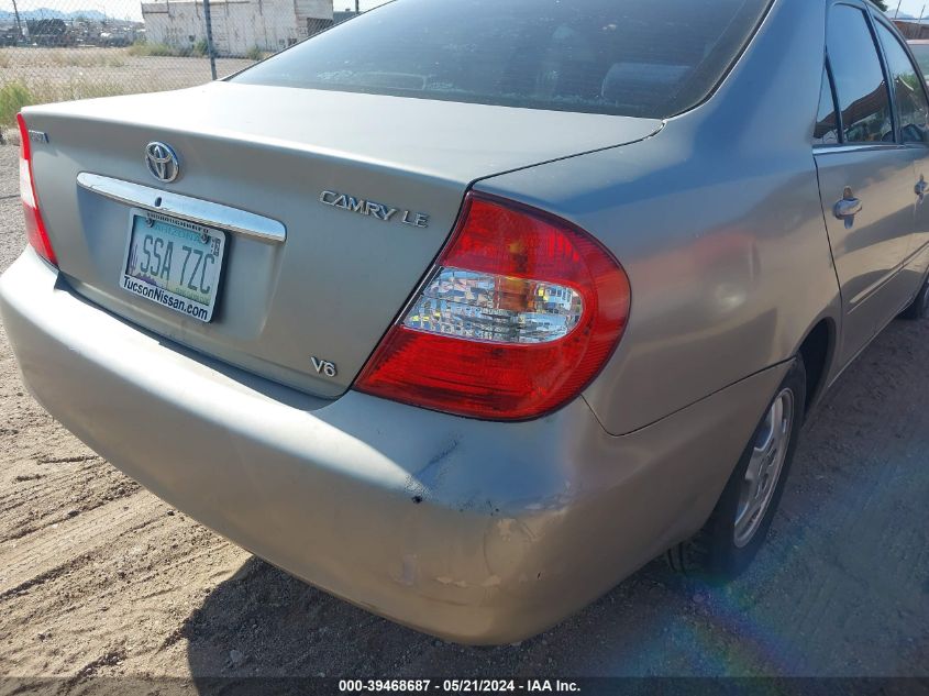 2003 Toyota Camry Le V6 VIN: 4T1BF32K73U057473 Lot: 39468687