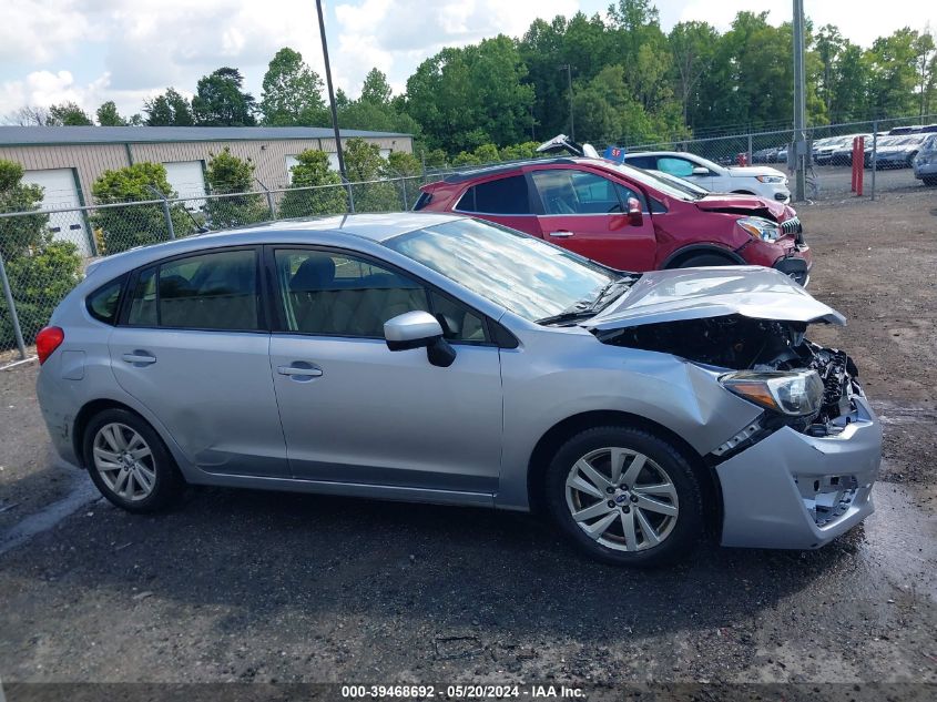 2016 Subaru Impreza 2.0I Premium VIN: JF1GPAB63G8266759 Lot: 39468692