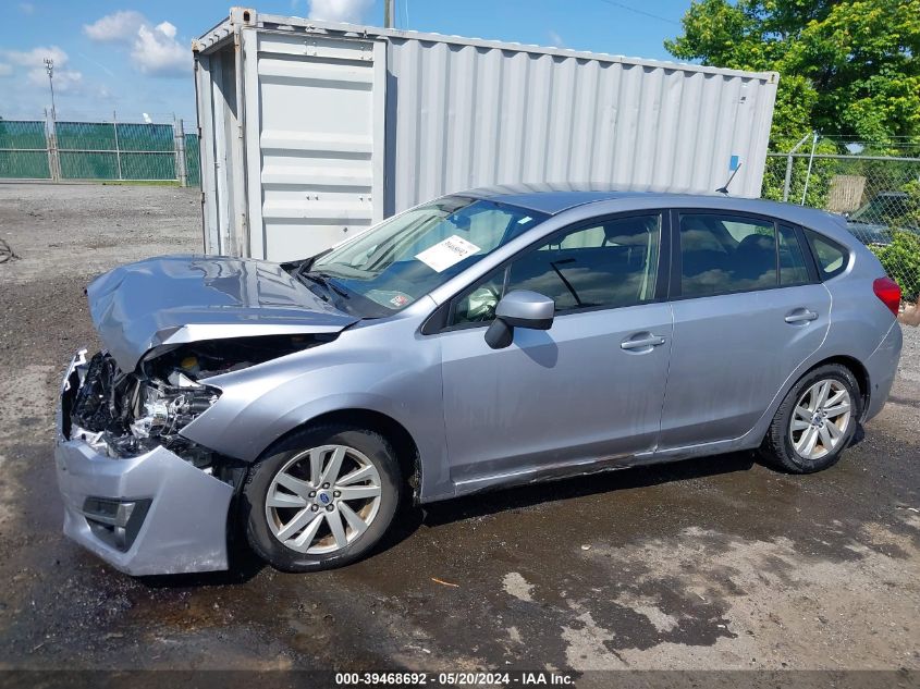 2016 Subaru Impreza 2.0I Premium VIN: JF1GPAB63G8266759 Lot: 39468692