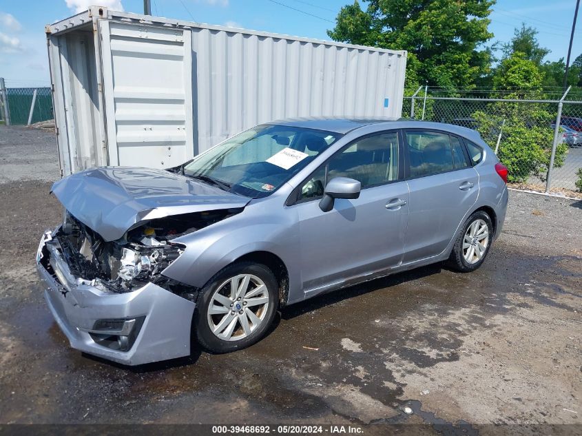 2016 SUBARU IMPREZA 2.0I PREMIUM - JF1GPAB63G8266759