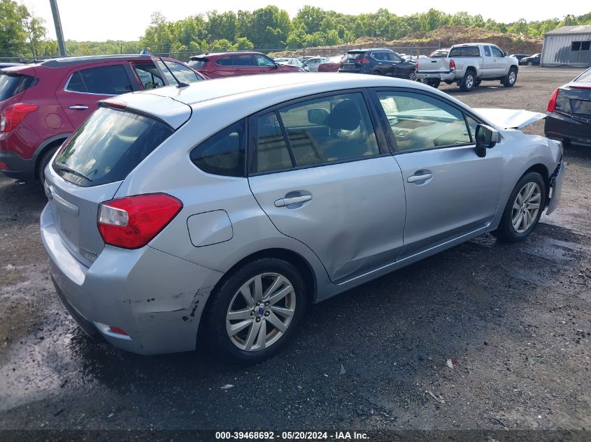 2016 Subaru Impreza 2.0I Premium VIN: JF1GPAB63G8266759 Lot: 39468692