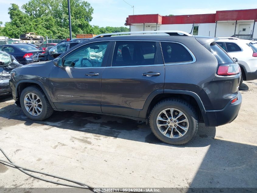 2019 Jeep Cherokee Latitude Plus 4X4 VIN: 1C4PJMLN3KD254551 Lot: 39468711