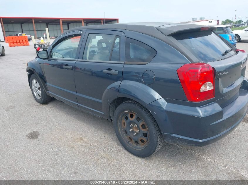 2007 Dodge Caliber VIN: 1B3HB28B87D376867 Lot: 39468718