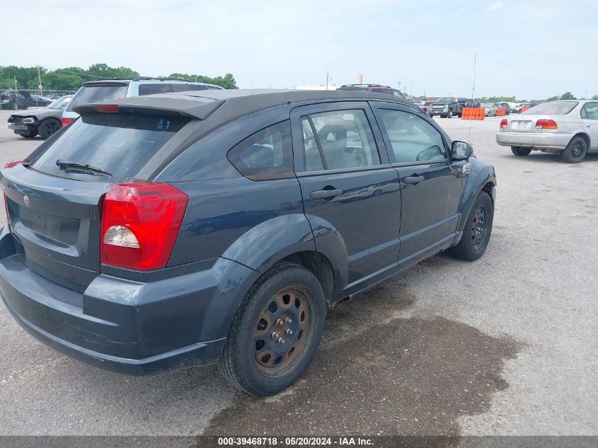 2007 Dodge Caliber VIN: 1B3HB28B87D376867 Lot: 39468718