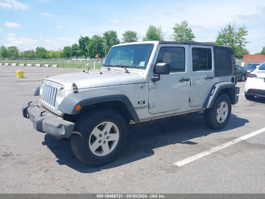 2008 Jeep Wrangler Unlimited X VIN: 1J4GA39138L509108 Lot: 39468721