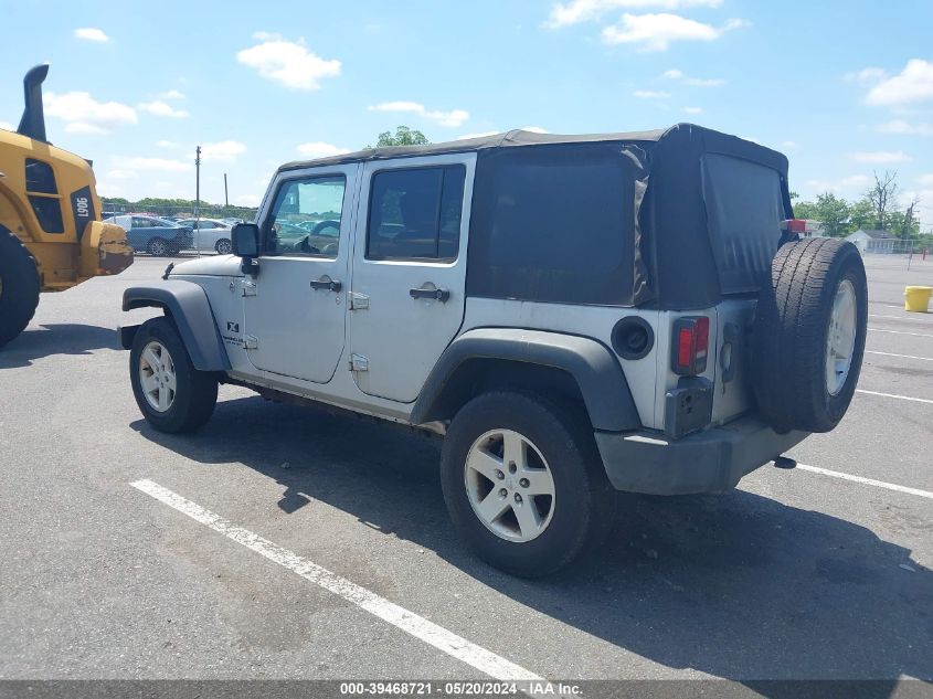 2008 Jeep Wrangler Unlimited X VIN: 1J4GA39138L509108 Lot: 39468721