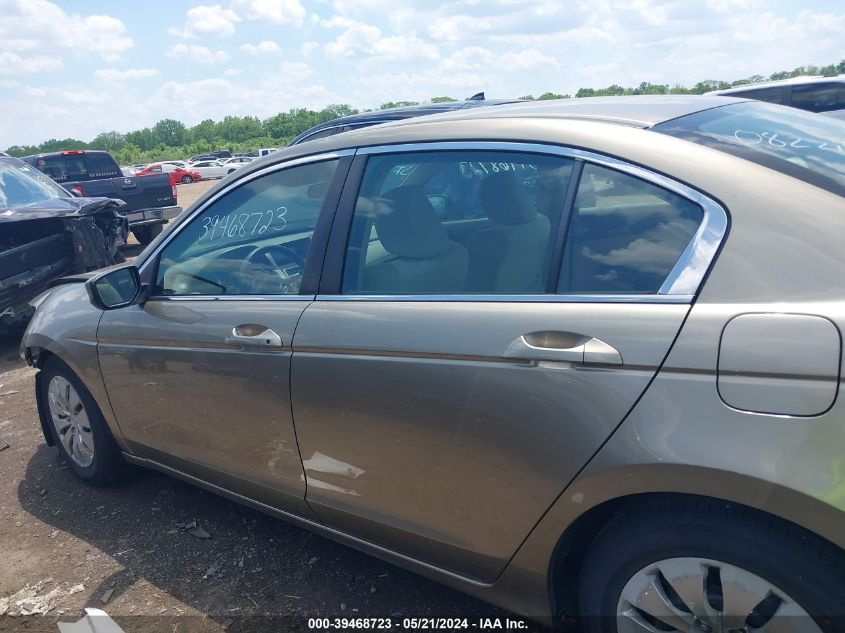 2010 Honda Accord 2.4 Lx VIN: 1HGCP2F34AA082219 Lot: 39468723