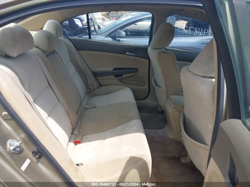 2010 Honda Accord 2.4 Lx VIN: 1HGCP2F34AA082219 Lot: 39468723